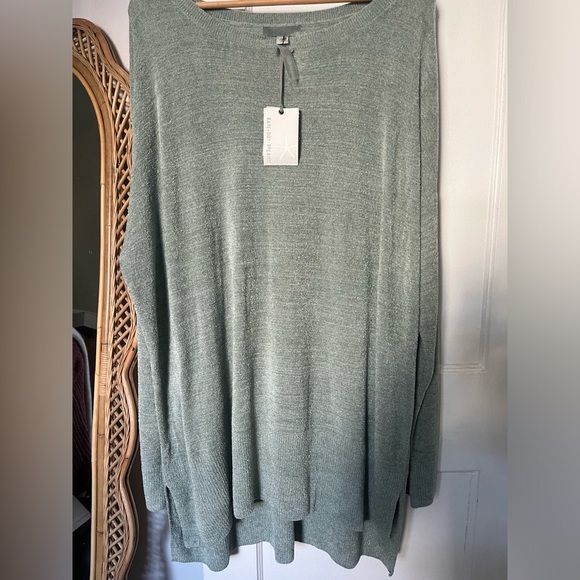 NWT Barefoot Dreams Cozy Knit Tunic - Picture 2 of 8